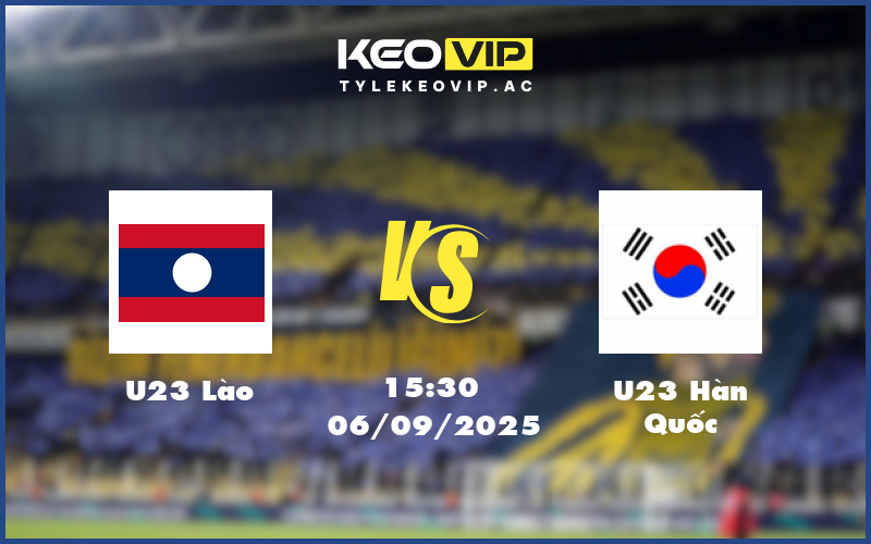u23 lao u23 han quoc 06 09 afc u23 asian cup - Nhận định soi kèo U23 Lào gặp U23 Hàn Quốc 15:30 ngày 06/09/2025 - AFC U23 Asian Cup
