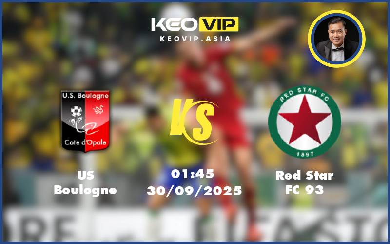 us boulogne red star fc 93 30 09 hang hai phap - Nhận định soi kèo US Boulogne gặp Red Star FC 93 01:45 ngày 30/09/2025 tại Hạng hai Pháp