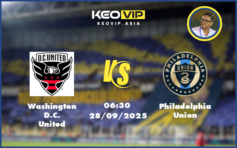 washington dc united philadelphia union 28 09 mls my - Nhận định soi kèo Washington DC United vs Philadelphia Union 06:30 ngày 28/09/2025 tại MLS Mỹ