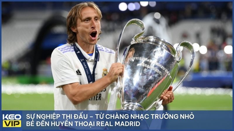 Sự nghiệp thi đấu – Từ chàng nhạc trưởng nhỏ bé đến huyền thoại Real Madrid