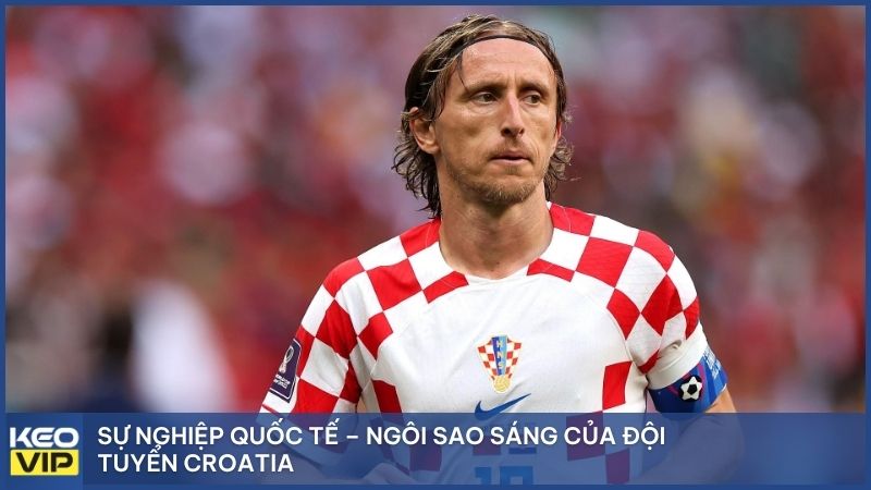 Sự nghiệp quốc tế – Ngôi sao sáng của đội tuyển Croatia