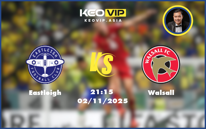 eastleigh walsall 02 11 cup fa - Nhận định soi kèo Eastleigh gặp Walsall 21:15 ngày 02/11/2025 tại Cúp FA