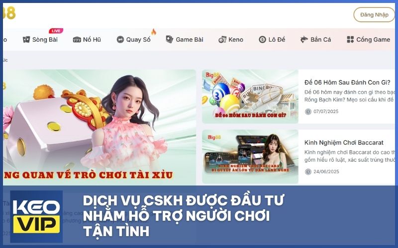 Những vấn đề cần cải thiện để nâng cao trải nghiệm trên BIG88