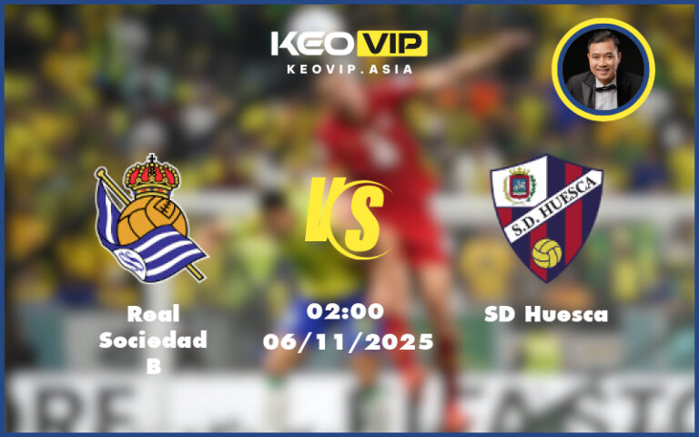 real sociedad b sd huesca 06 11 hang 2 tay ban nha - Nhận định soi kèo Real Sociedad B gặp SD Huesca 02:00 ngày 06/11/2025 tại Hạng 2 Tây Ban Nha